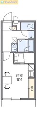 レオパレス昴５５５Ｂの物件間取画像